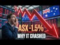 Why the ASX 200 Crashed 1.5% Today | Full Market Breakdown | May 2026