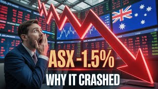 Why the ASX 200 Crashed 1.5% Today | Full Market Breakdown | May 2026
