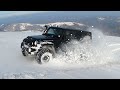 WINTER SNOW Off-Road Wrangler 2.8 Rubicon VS Jeep Cherokee XJ 4.0 | 4x4 Serbian Adventures 4K