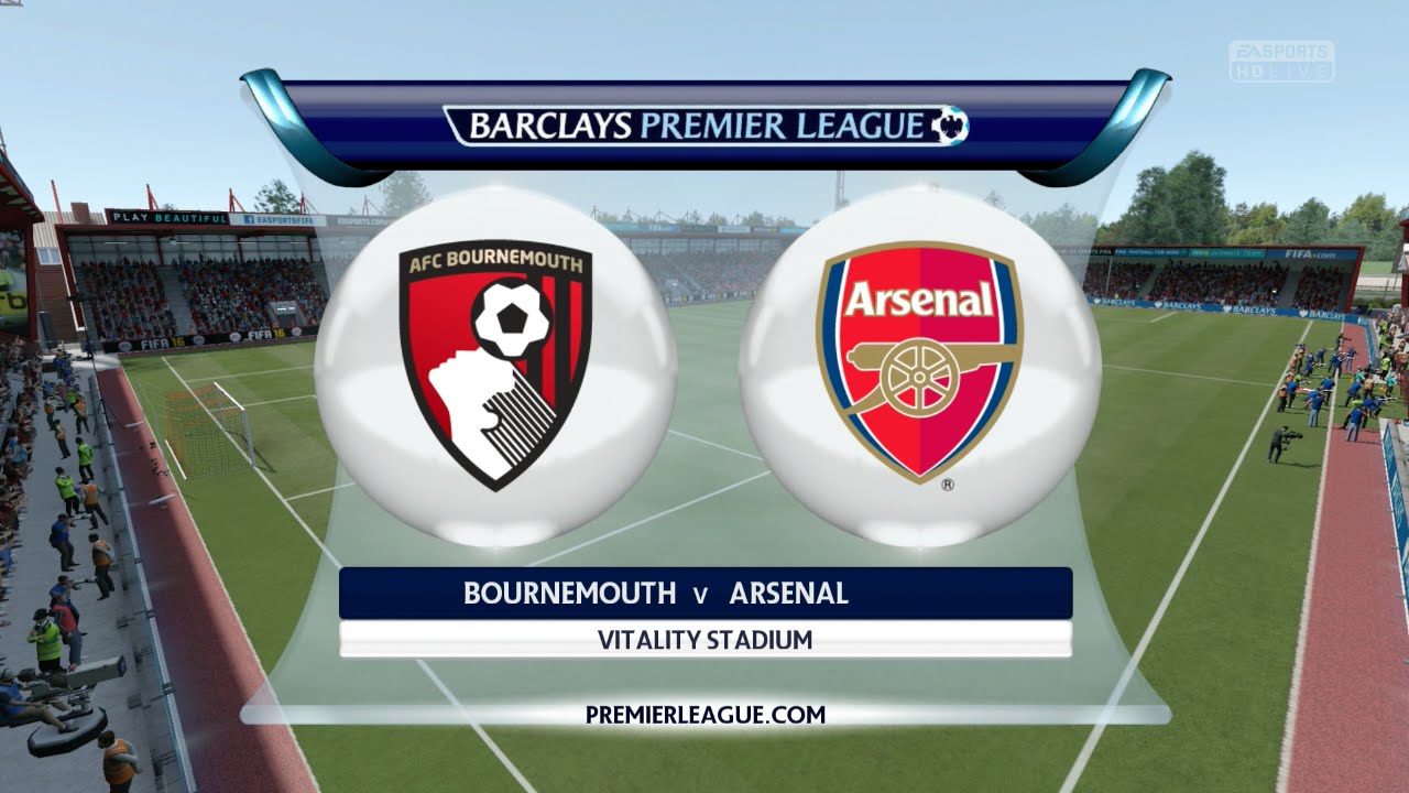 FIFA 16 - AFC Bournemouth vs. Arsenal @ Vitality Stadium