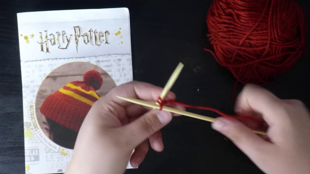 Crafts Knit you own hat, Harry Potter YouTube