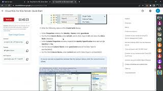 Cloud SQL for SQL Server: Qwik Start | Learn to Earn [GSP871]