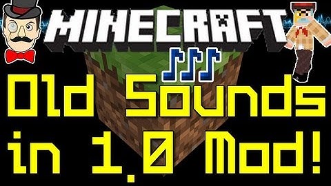 Minecraft Mods - OLD SOUNDS Mod ! Retro Door , Bow , TNT & Player Hurt Sound !