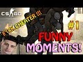 Csgo  all funny moments of youtubers 1   khonh khc hi hc game csgo 