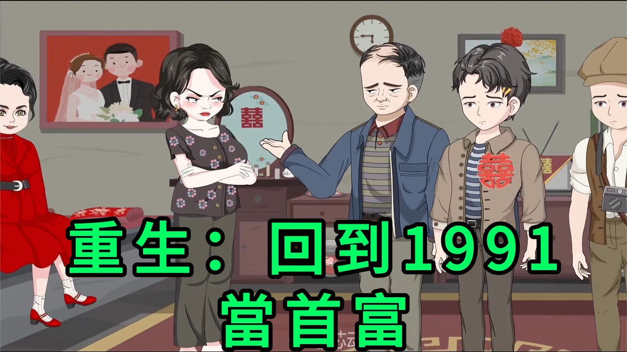 重生：回到1991當首富 第01-13集 合集｜意外重回1991年，面對背叛的妻子，生活艱苦的家人，且看他翻手為雲、覆手為雨，縱橫商海，改變未來格局！｜沙雕動畫 #蛋仔沙雕動畫