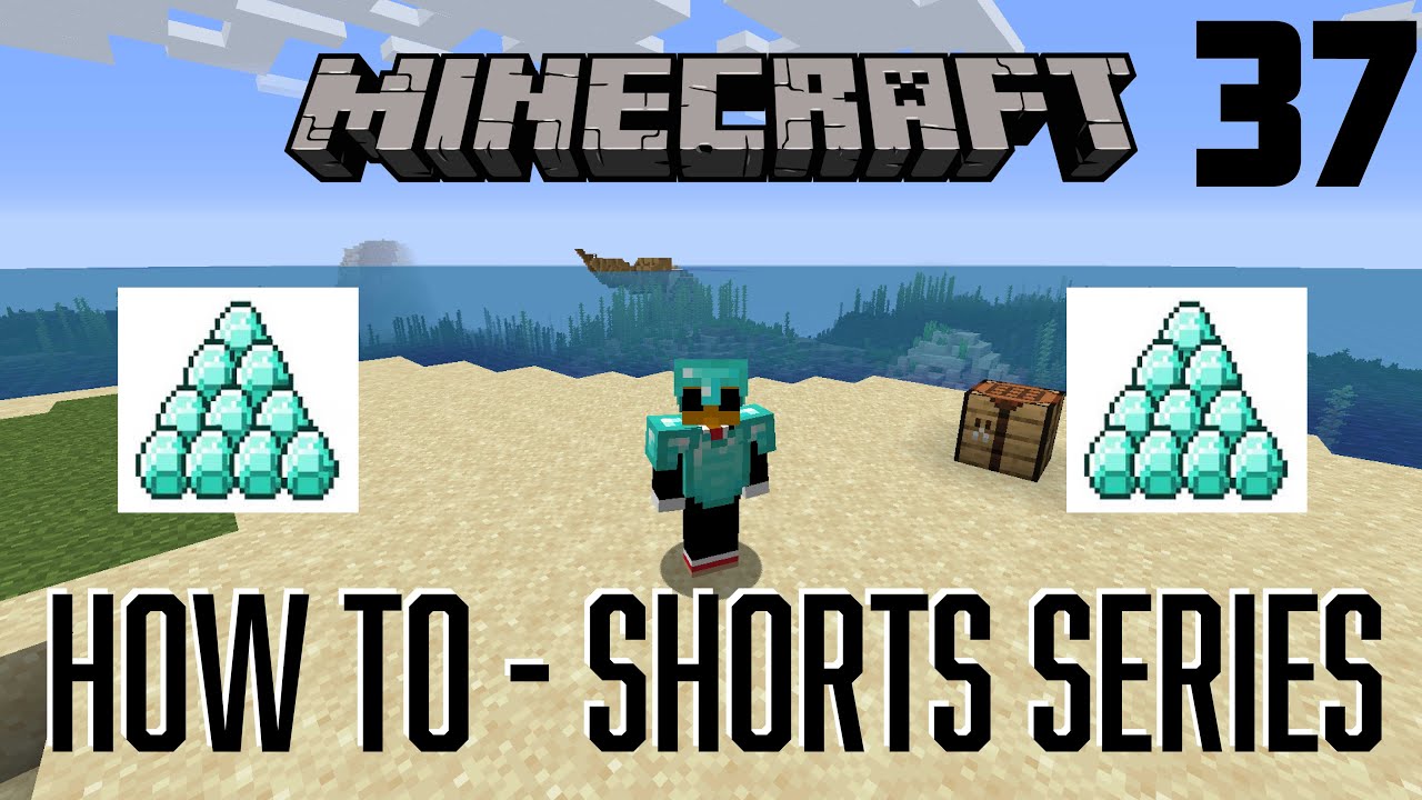 How To Make A Diamond Chestplate In Minecraft - A Minecraft Shorts ...