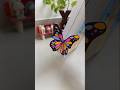 how to make a butterfly bookmark easy tutorial #crafts #bookmark #drawing #butterfly #colors #books