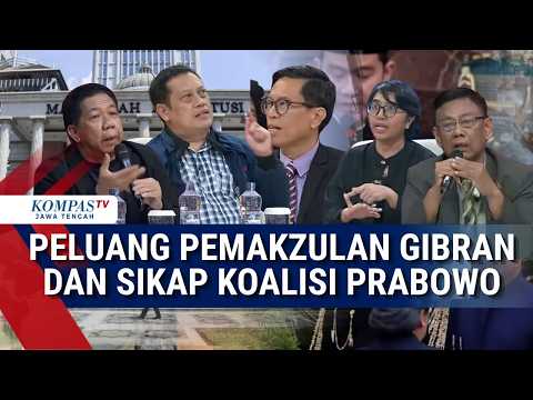 Peluang Pemakzulan Gibran di DPR dan Sikap Koalisi Prabowo Pasca Putusan MK