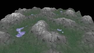 Perlin Noise Terrain Demo