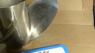 Mercury Quicksilver Stainless Steel Propeller 48-13242A 5 Mirage 15.25X19 RH