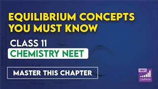 Class 11 Chemistry – Chemical &amp; Ionic Equilibrium Complete in ONE Video | NEET