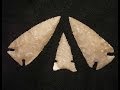 Making Arrowheads From Texas Flint