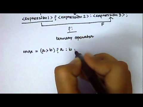 Programming Language: Conditional Operator