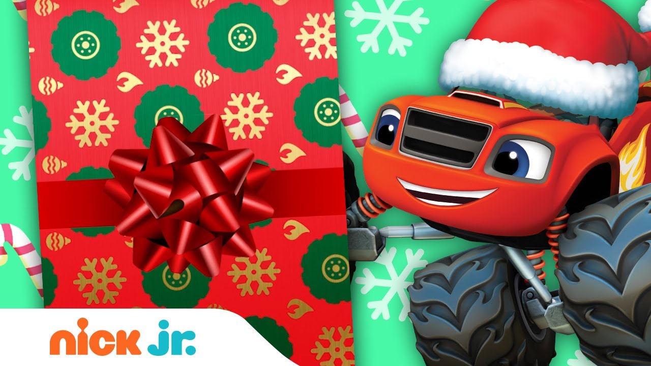 Holiday Gift Game! 🎁 w/ PAW Patrol, Blaze and the