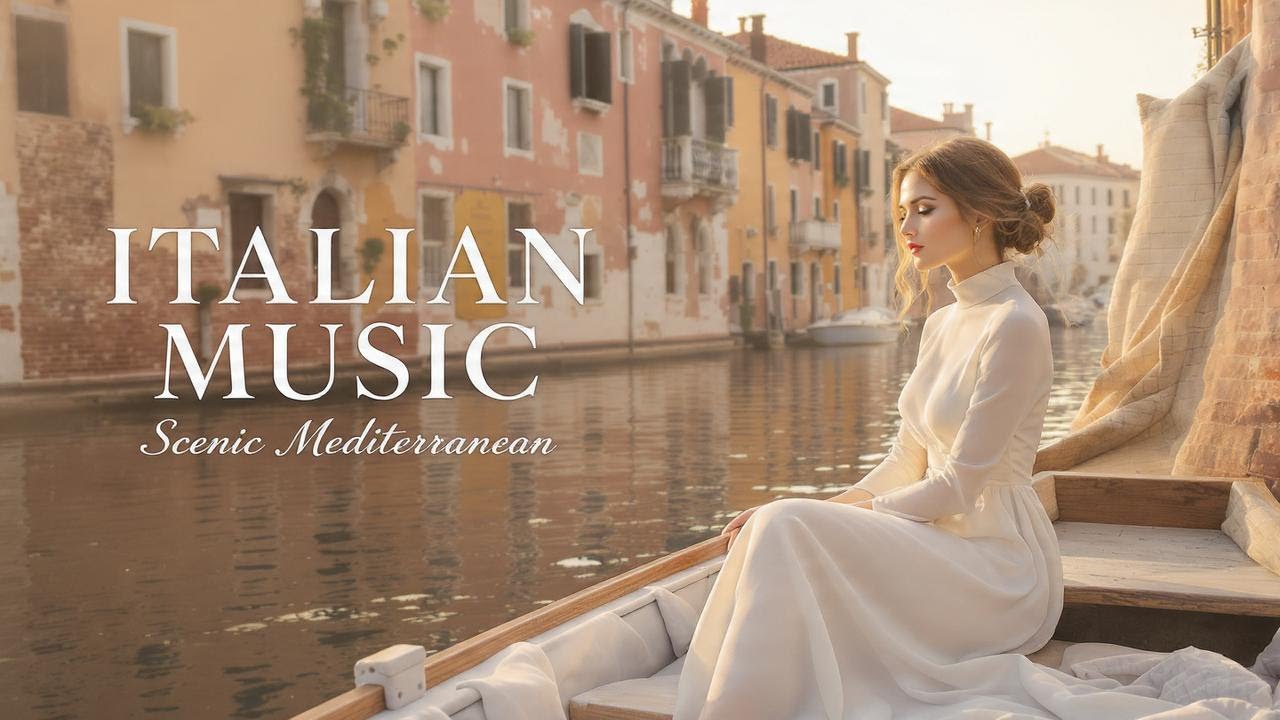 🎶 Italian Vibes & Mediterranean Music 🎶 2+ Hours Amalfi Coast & Lake Como Getaway 4K