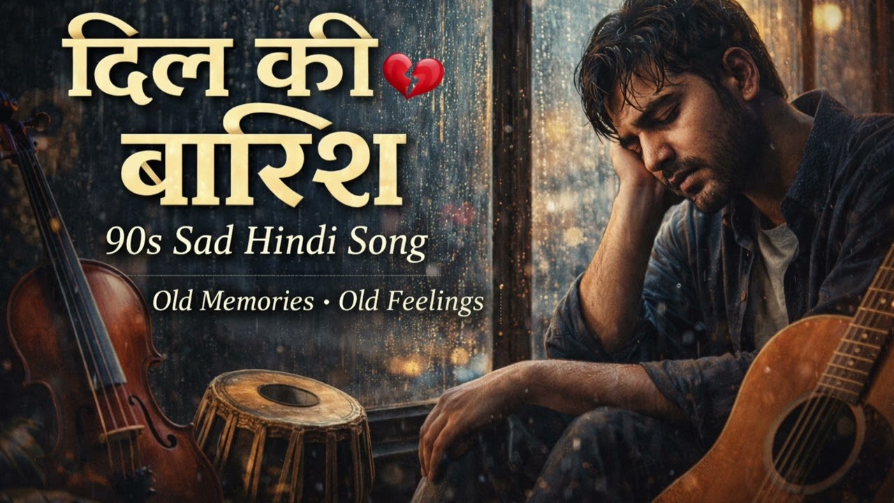 Dil Ki Barish | 90s Style Sad Hindi Song | Heart Touching Emotional Track