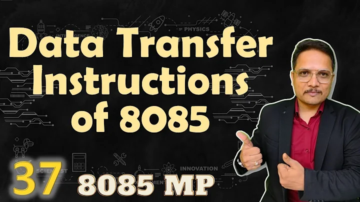 Data Transfer Instructions in Microprocessor 8085 | Examples