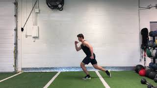 Bodyweight Forward to Reverse Lunge Combo
