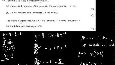 Q10 Edexcel C1 Gold Paper - Practice Exam Style Past Core 1 - AS Maths May 2014