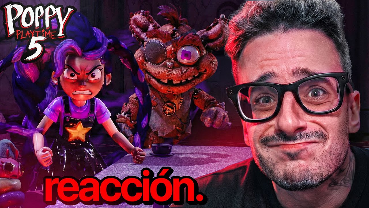 reacciono al TRAILER FINAL de Poppy Playtime 5