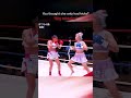 You thought she only had kicks? Think again. 🥊🔥