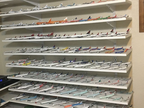 diecast airplane collection