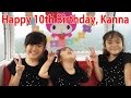 かんなお誕生日おめでとう！