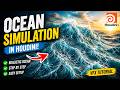 How to Create Ocean in Houdini | Ocean simulation in Houdini | #creativeindiaschool #vfx