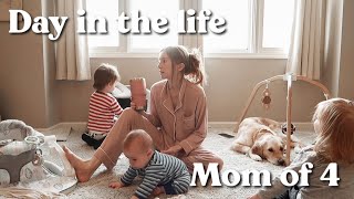 A DAY IN THE LIFE OF A STAY AT HOME MOM OF 4 | LIFE WITH AN INFANT, PRESCHOOLER, AND TWO TODDLERS