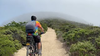 Biking Pacifica  Linda Mar Woods to Montara Mountain