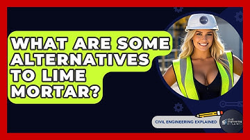 What Are Some Alternatives To Lime Mortar? - Civil Engineering Explained