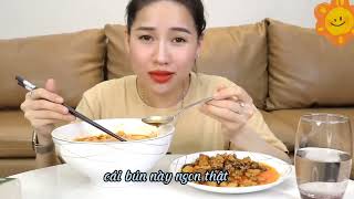 Hot tiktoker Võ Hà Linh review bún ốc Lý Tử Thất