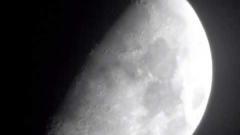 Moon with Celestron Ultima 80 mm