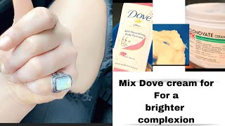 Full Body Whitening Treatment With Dove X Colonovate Cream Whitening Transformation