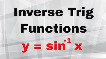 Inverse Trig Functions on a graph