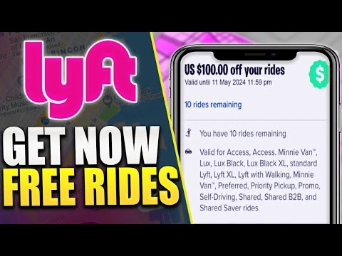 How I get FREE Lyft Rides ($100 Ride Credits)➡️ FREE Lyft Promo Codes for New AND Existing Riders!