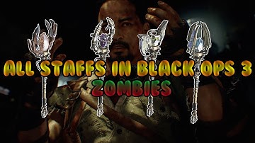 ALL THE STAFFS ARE IN BLACK OPS 3 ZOMBIES!!! MOD TOOLS!