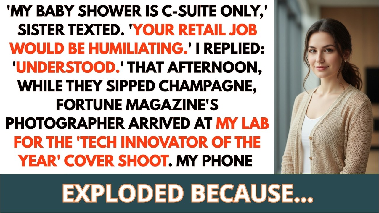 Sister Said 'Skip My Baby Shower   The Guests Are All Executives'   Until Fortune Magazine Arrived