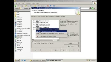 How to install SQL Server 2005