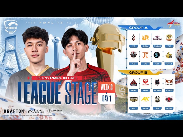 [ID] 2026 PMPL ID Fall League stage | Week 3 Day 1