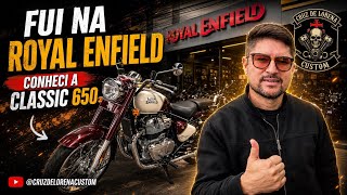 CONHECI A CLASSIC 650 #royalenfield #classic650 #classic500 #classic350 #borarodar