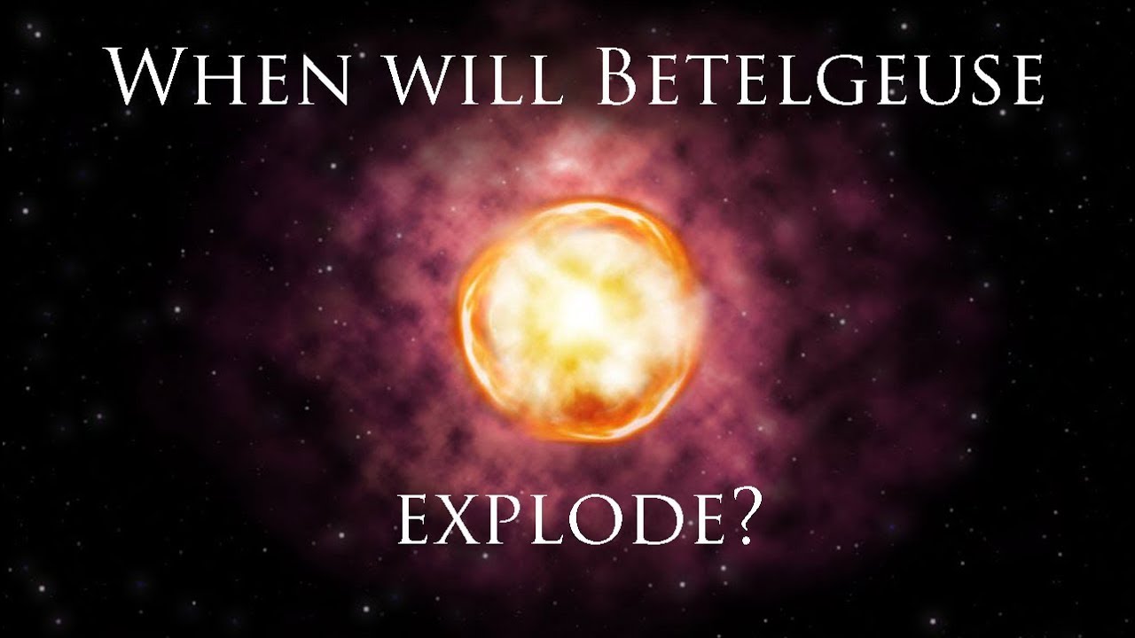 Professor John O'Connor - will bright star Betelgeuse finally explode?