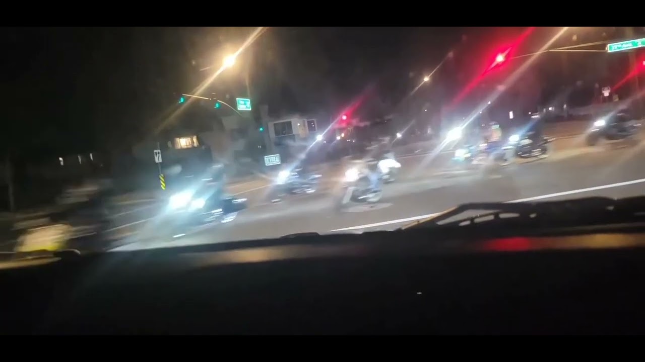 Hit and run Dash cam footage yz125 - YouTube