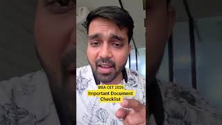Comment 'LIST' for important Documents PDF #bbacet2026