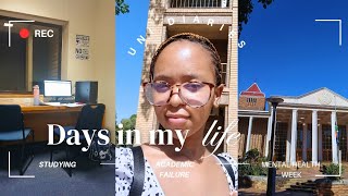 Uni Diaries : Being an academic victim| Studying| UWC SRC candidate| student vlog 🎀
