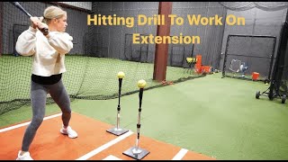 Hitting Drill To Work On Extension Profile