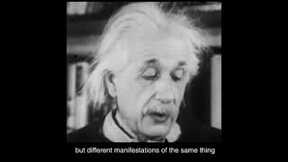 Albert Einstein Explaining " E=MC^2 " Profile
