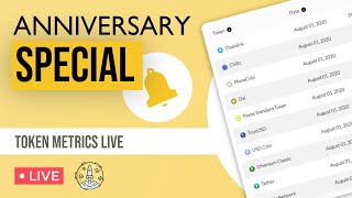 LIVE: Token Metrics Anniversary Special! Bitcoin and Crypto Market Updates and Price Prediction