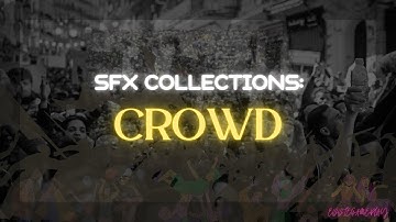 Unity Asset Store SFX Collections: Crowd preview