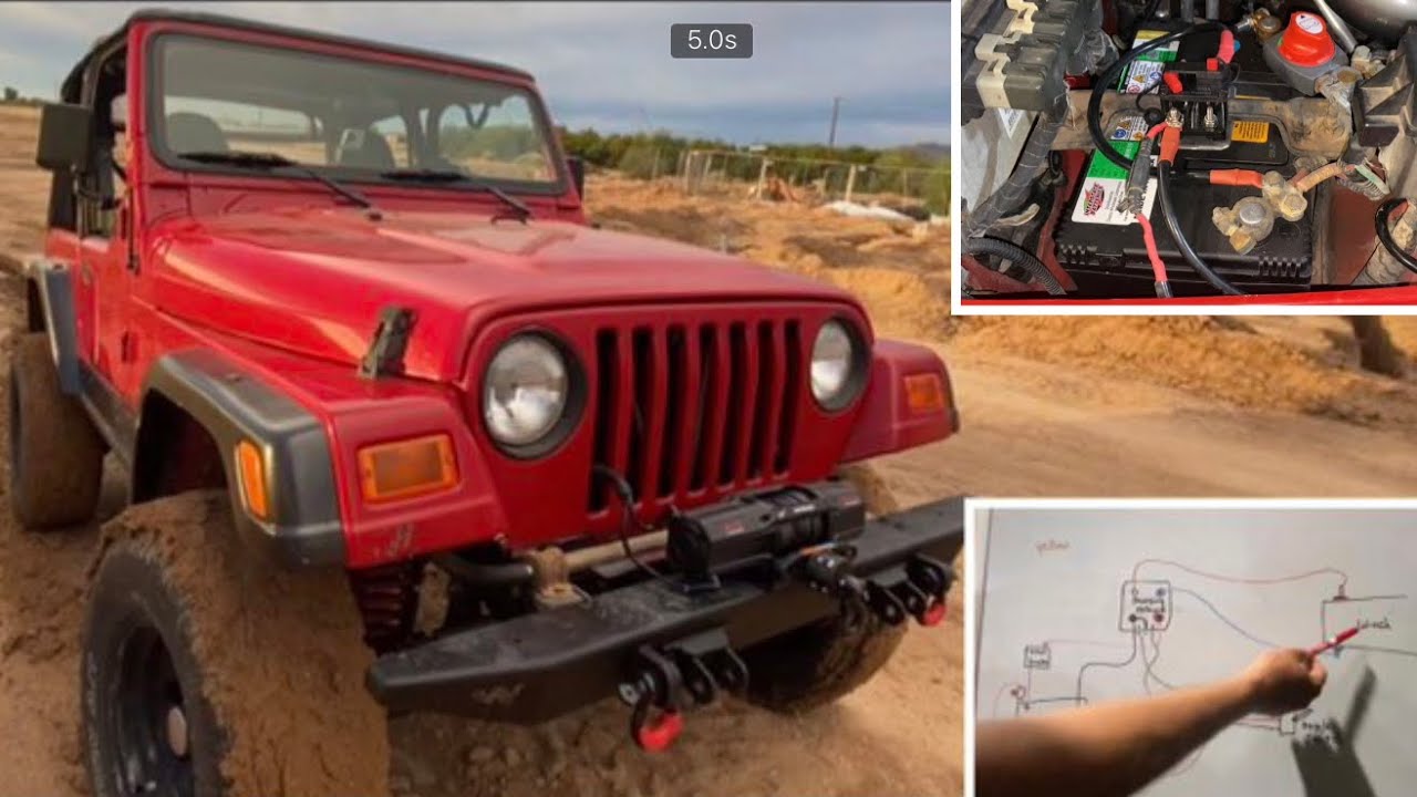 Установка лебедки, как она работает, схема электропроводки, монтаж, полезные советы и часто допус...